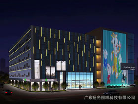 深圳平沙购物广场灯光设计