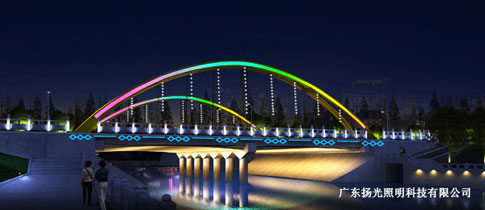 山东桥梁夜景照明设计