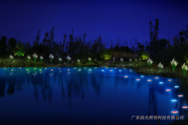 南通陈氏花园夜景照明设计