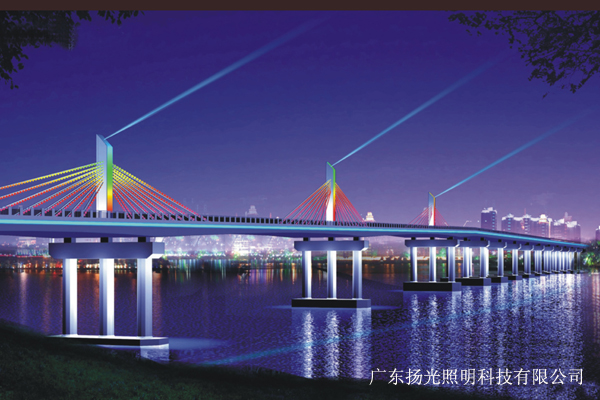 珠海大桥夜景照明设计